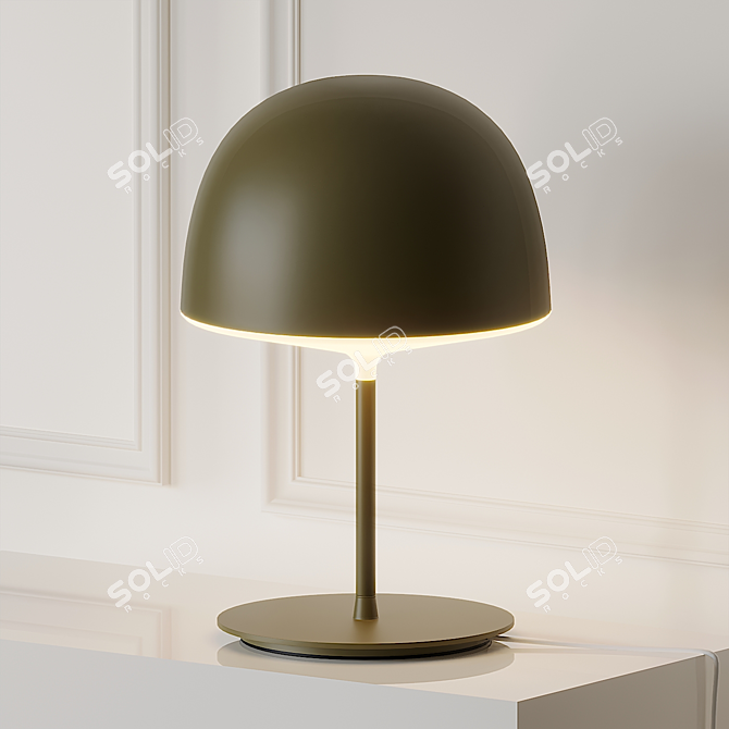 Elegant Cheshire Table Lamp 3D model image 1