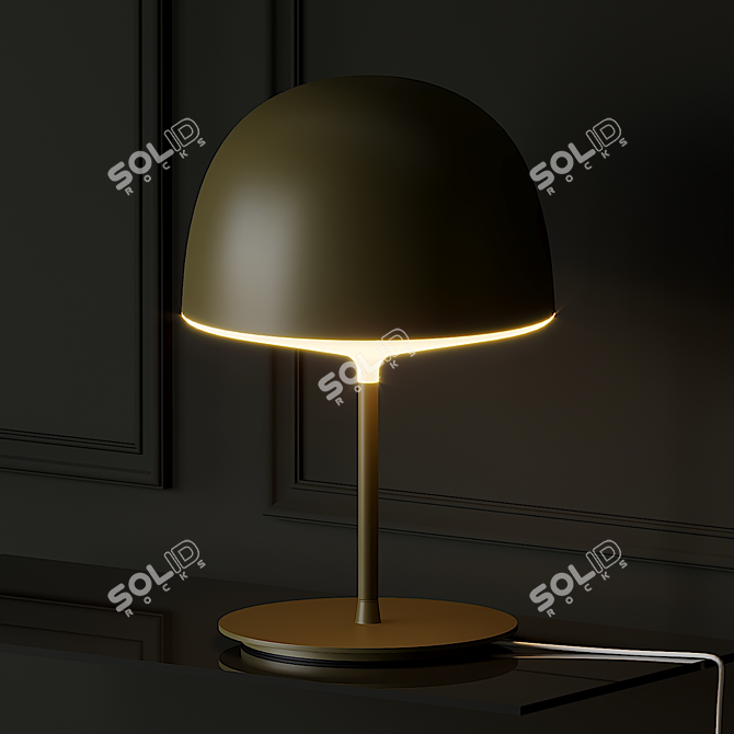 Elegant Cheshire Table Lamp 3D model image 2