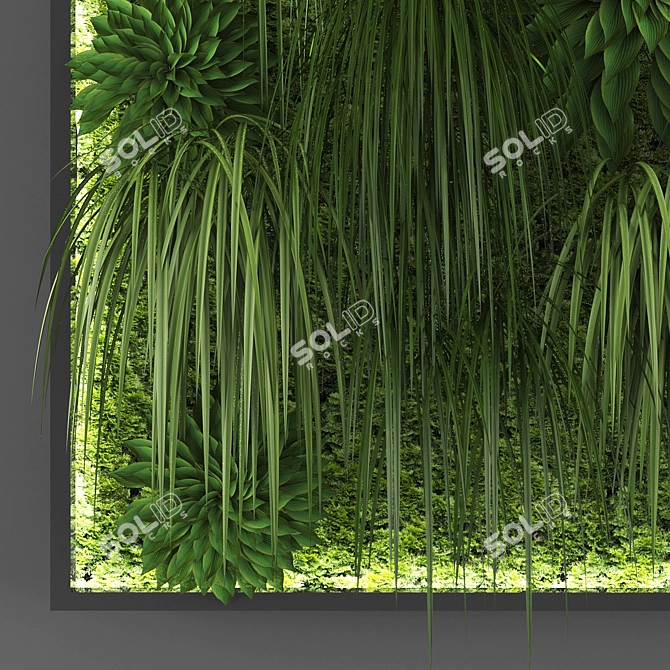 Green Oasis Vertical Garden Kit 3D model image 2