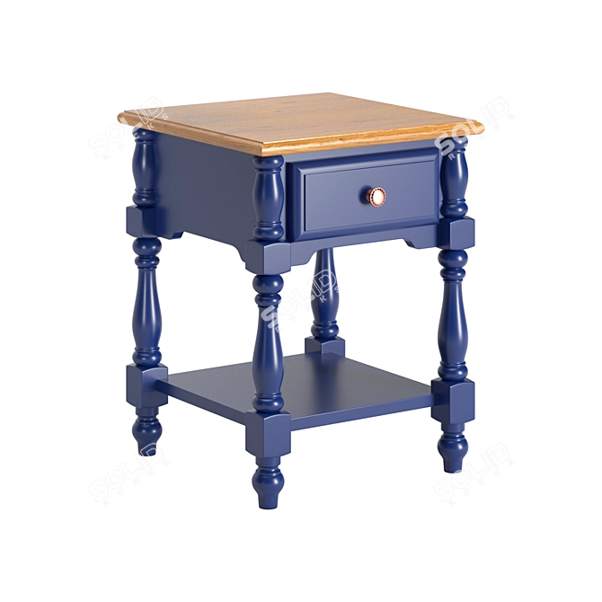 Elegante Chair 3D model image 1