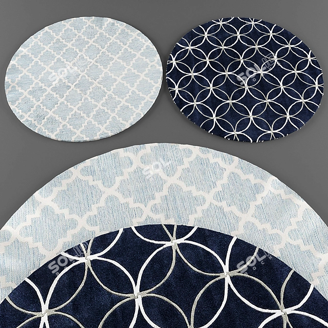 Froy Rugs: Intricate Collection 027 3D model image 1