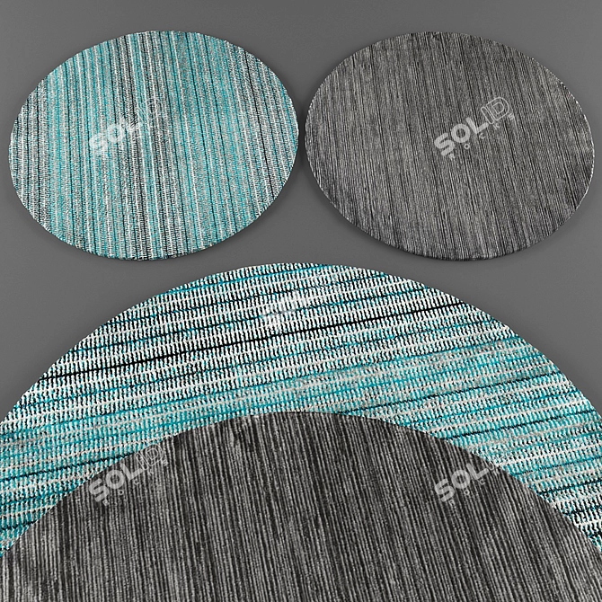 Froy Rugs: Intricate Collection 027 3D model image 2