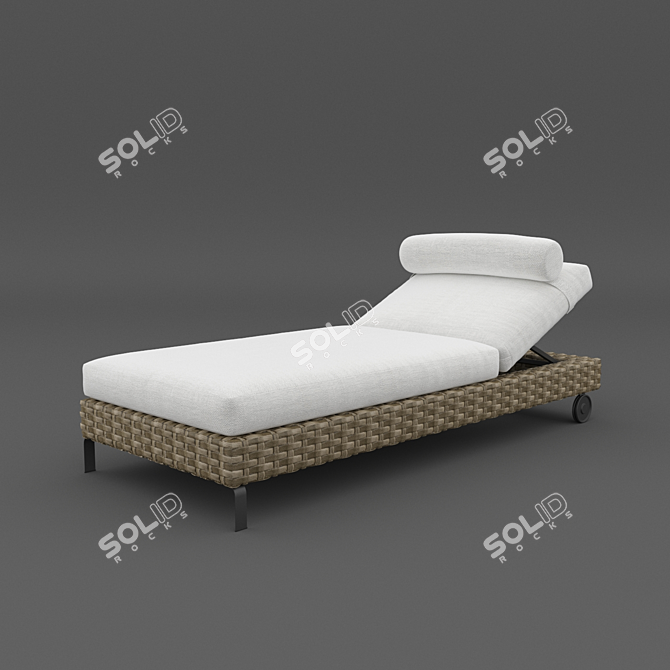 Ray Outdoor: Resistant UV Fabric Collection 3D model image 2
