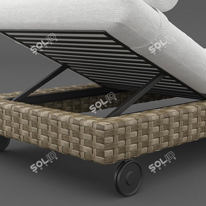 Ray Outdoor: Resistant UV Fabric Collection 3D model image 4