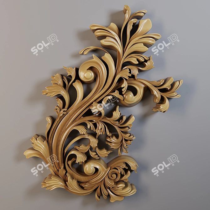 3D Ornament Model - Corona/Vray Compatible 3D model image 1