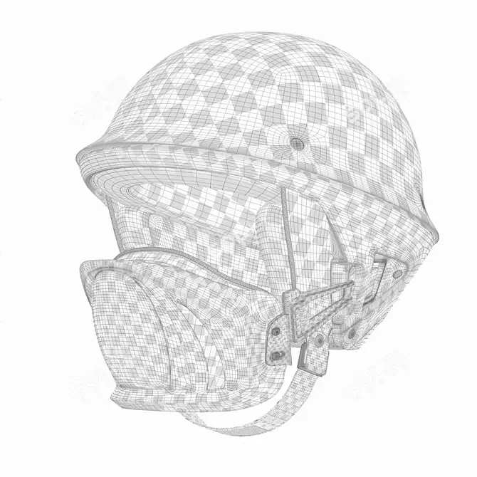 Bell Roque Motorcycle Helmet 3D model image 3