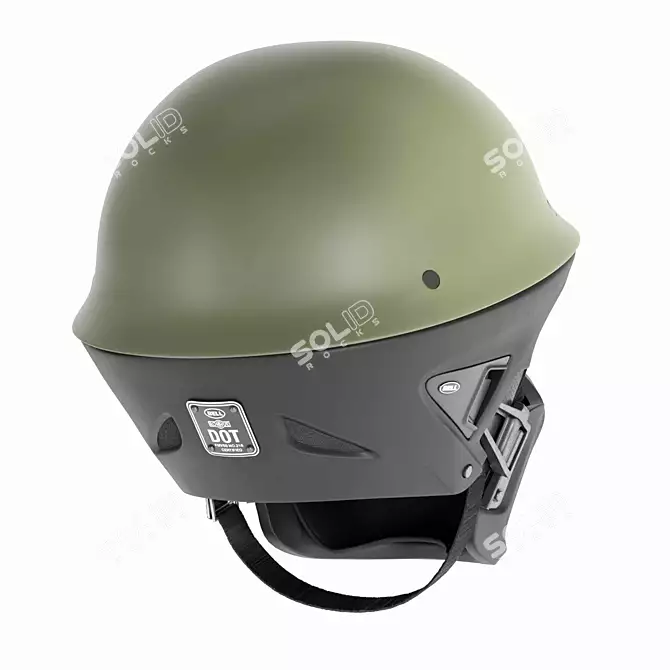 Bell Roque Motorcycle Helmet 3D model image 5