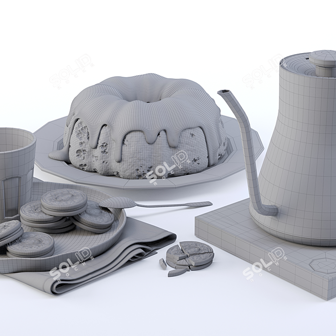 Stagg EKG: Precise Electric Kettle 3D model image 5