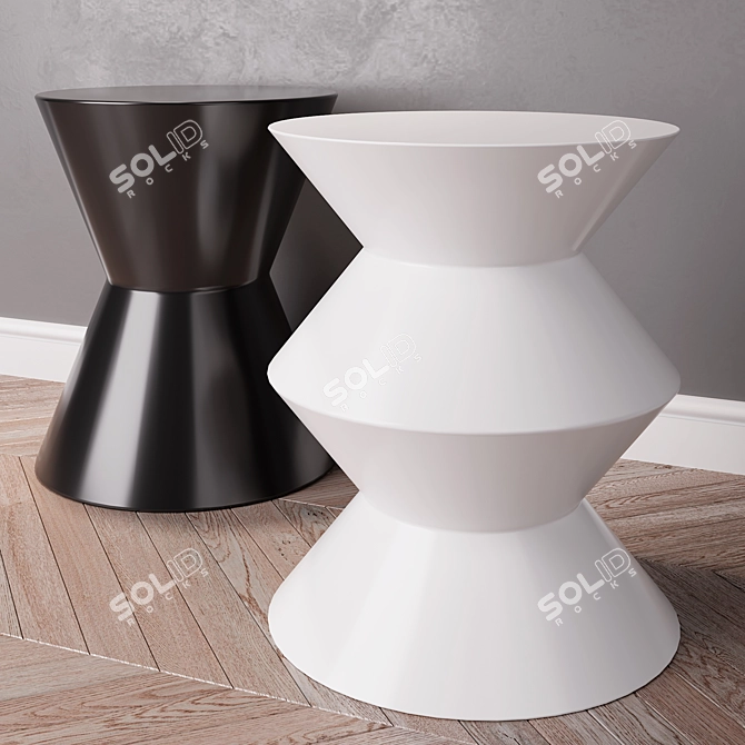 Elegant Cesar Minotti Coffee Tables 3D model image 1