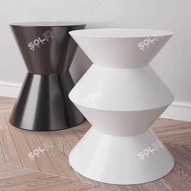 Elegant Cesar Minotti Coffee Tables 3D model image 2