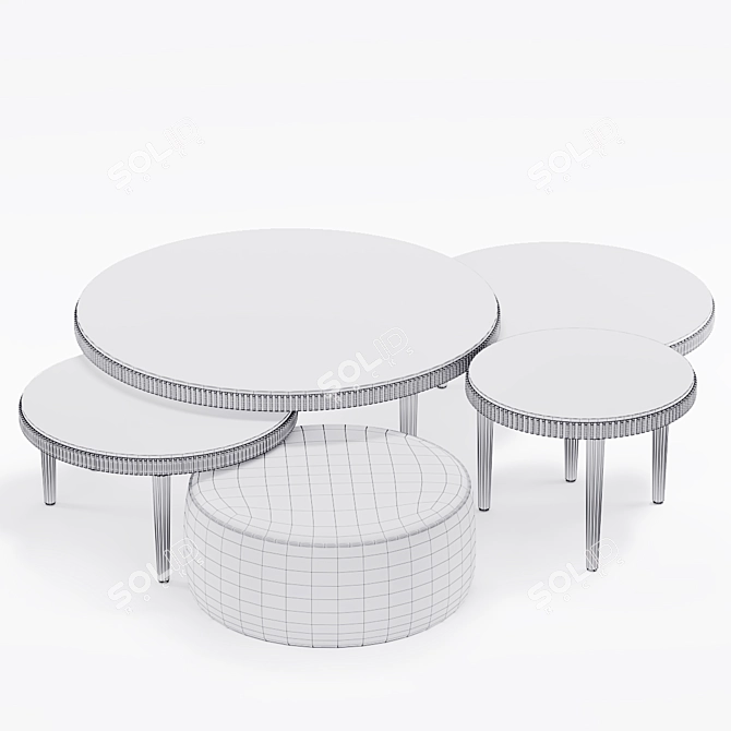 Milano 2017 Jumbo Coffee Table 3D model image 2