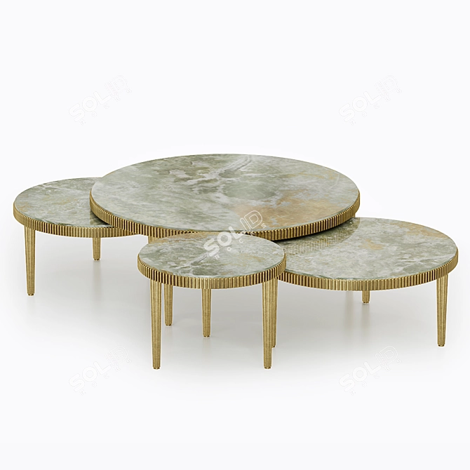 Milano 2017 Jumbo Coffee Table 3D model image 3