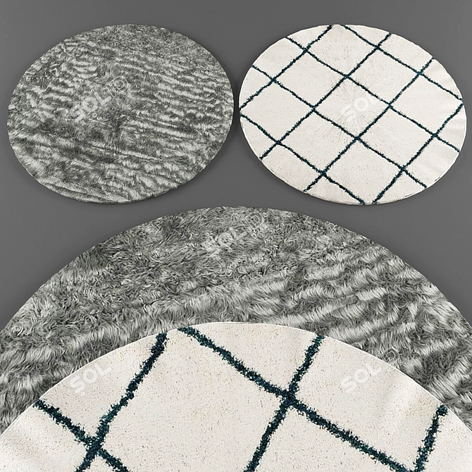 Froy Rugs: Art for Your Floors 3D model image 1