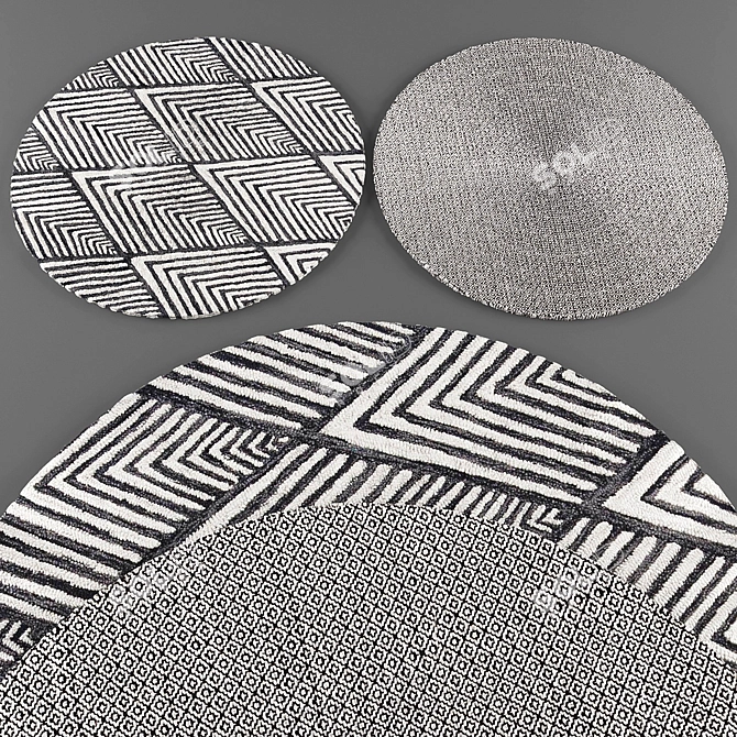 Froy Rugs: Art for Your Floors 3D model image 2