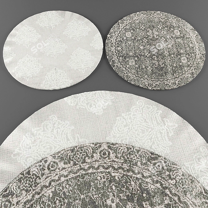 Froy Rugs: Art for Your Floors 3D model image 3