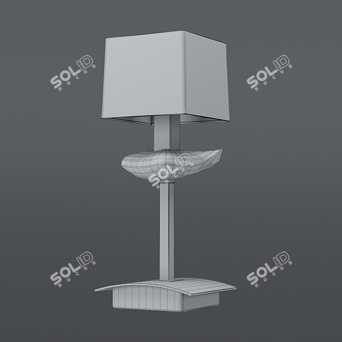 AKIRA Table Lamp: Stylish & Energy-Efficient 3D model image 2