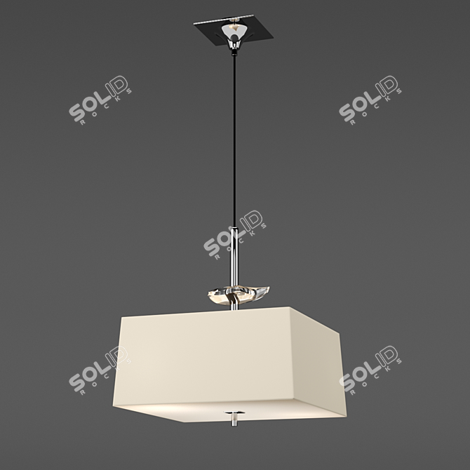 Akira Chandelier: Elegant and Energy-Efficient 3D model image 1