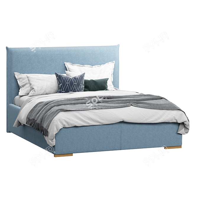 Sherst Heave King Size Bed 3D model image 2