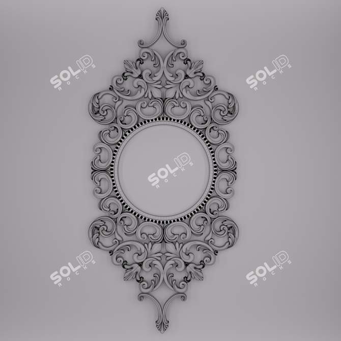 3D Trim Ornament 43: Versatile Design 3D model image 2