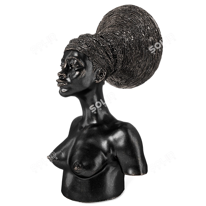 1931 Malvina Hoffman Bronze Sculpture 3D model image 2