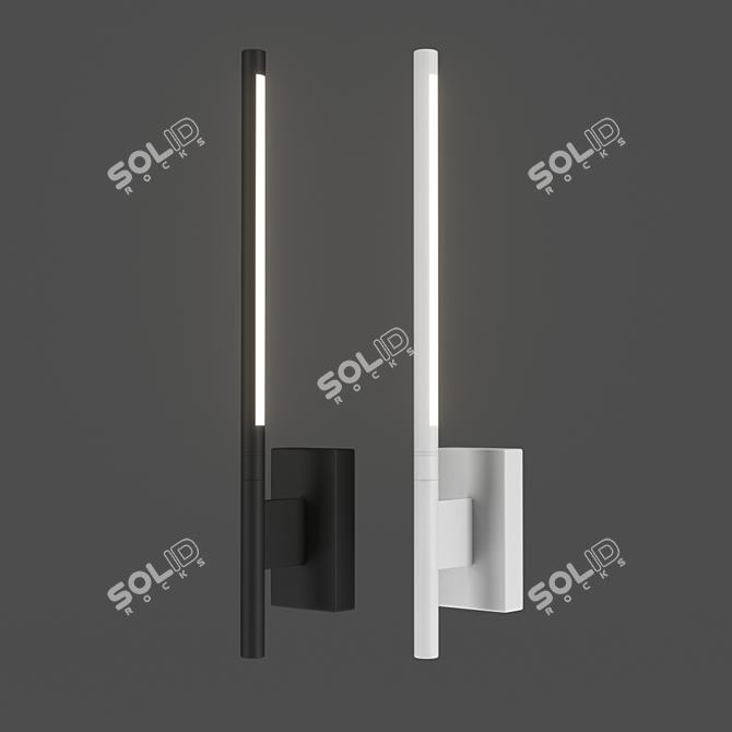 TORCH Wall Lamp: Stylish, Compact & Efficient 3D model image 1