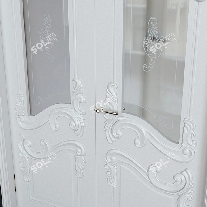 Elegant Dariano Versal Doors 3D model image 8