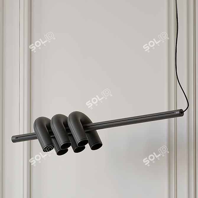 Haute Living Circus Track Light 3D model image 3