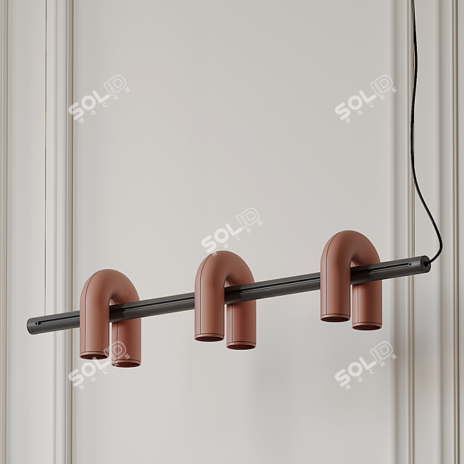 Haute Living Circus Track Light 3D model image 4