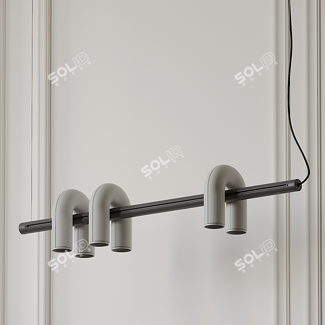 Haute Living Circus Track Light 3D model image 5