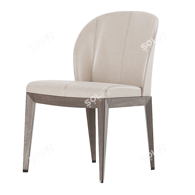 Modern Giorgetti Normal Chair 3D model image 1