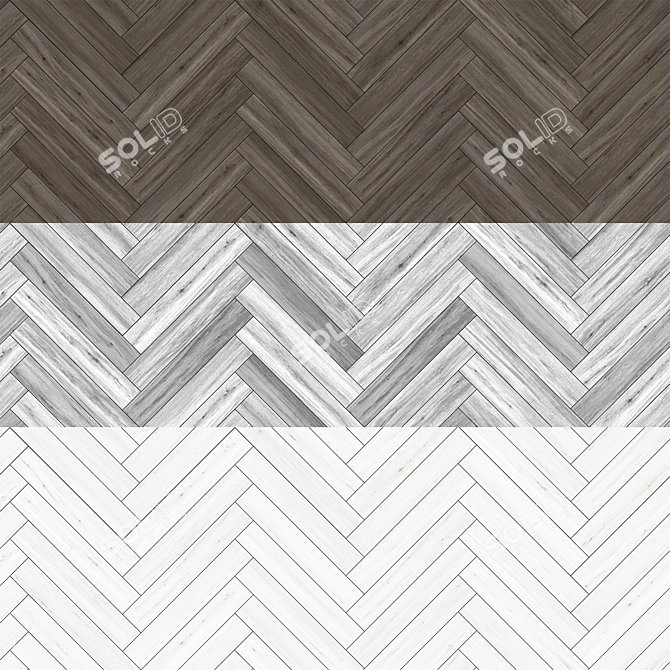 Parquet Aspen Dark  High-Resolution Texture 3D model image 2