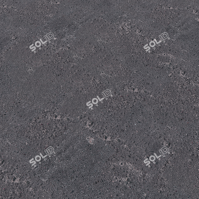 High-Quality Asphalt Material 3D model image 1