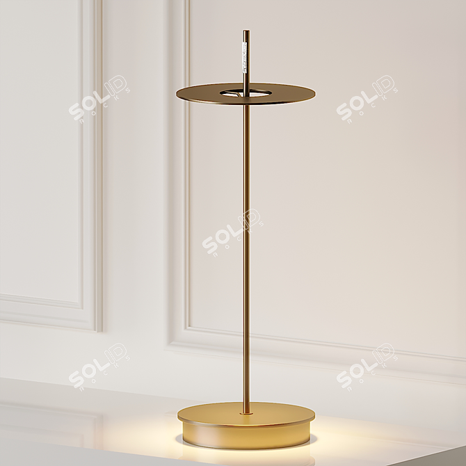 Elegant Giulietta BE T Lamp 3D model image 1