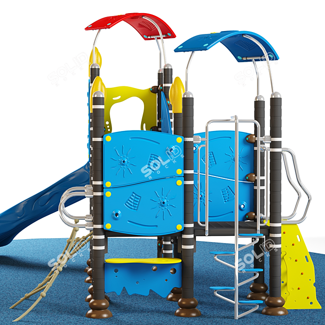 Play & Climb: Kids Playground 06 3D model image 2