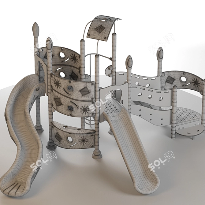 Adventure Zone: Ultimate Kids Playground 3D model image 6