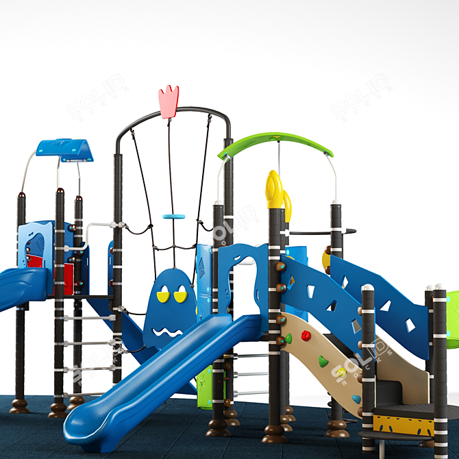 Adventure Jungle: Kids Playground Set 3D model image 3