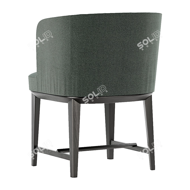 Elegant Elsa Chair - 570x550x750mm 3D model image 2