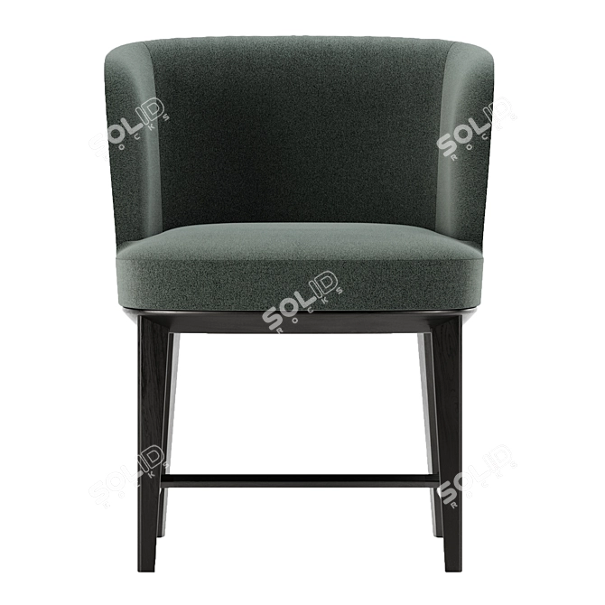 Elegant Elsa Chair - 570x550x750mm 3D model image 3
