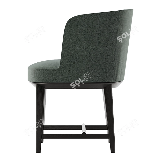 Elegant Elsa Chair - 570x550x750mm 3D model image 4