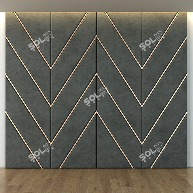 Elegant Accent for Walls 3D model image 1