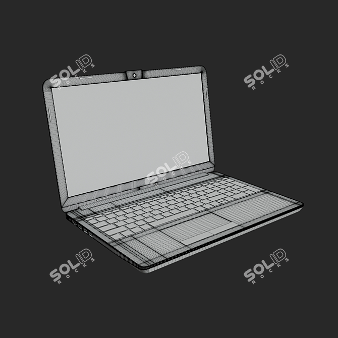 HP Notebook PC - Powerful and Portable 3D model image 3