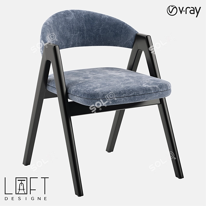Lofty Design Chair: 32861 Model 3D model image 1