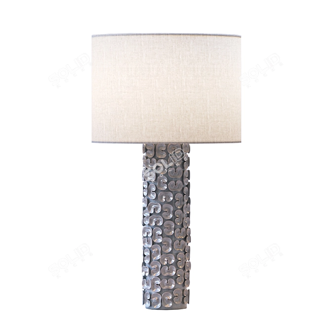 Arteriors Palma Table Lamp 3D model image 4