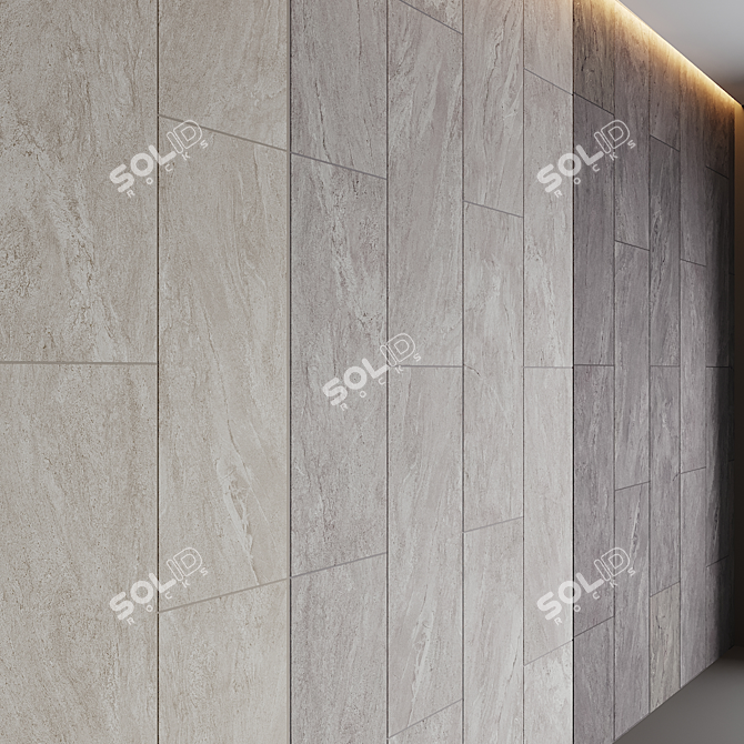 Austin Venis Porcelanosa - Stone-Inspired Tile Collection 3D model image 2