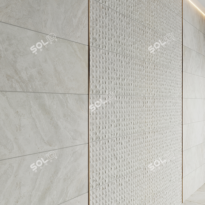 Indic Marble Supreme Tiles 3D model image 2