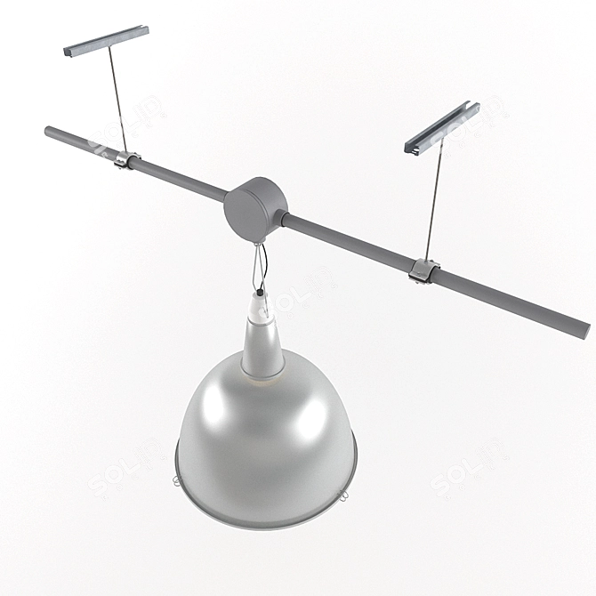 Title suggestion: Industrial Pendant Lighting 3D model image 2