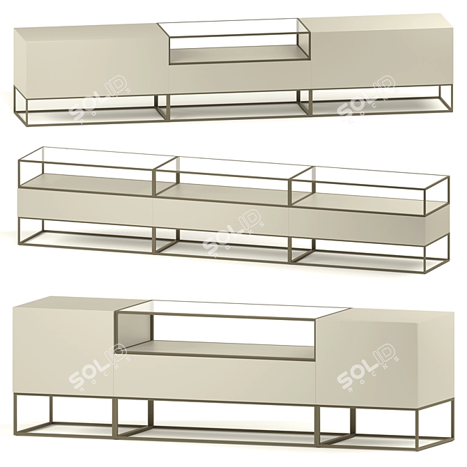 Modular Elegance: Unit Ditre Italia 3D model image 1