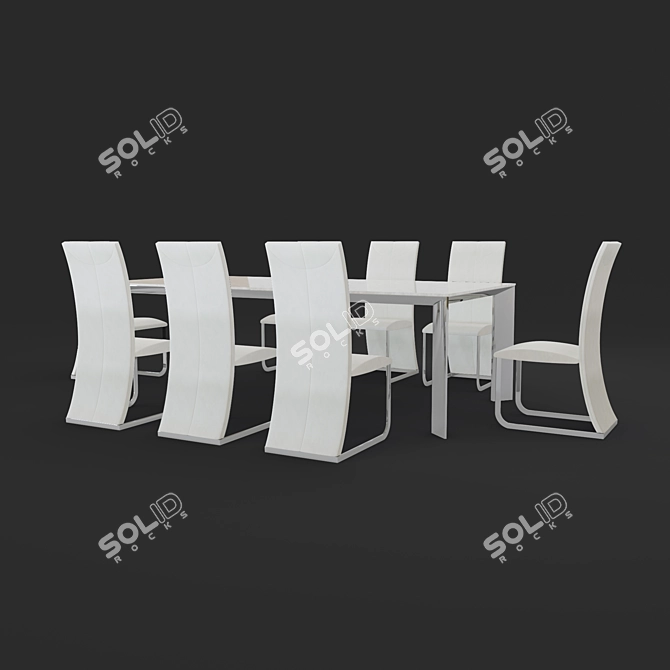 Luxury Antonovich Design Table: Russian Elegance 3D model image 6