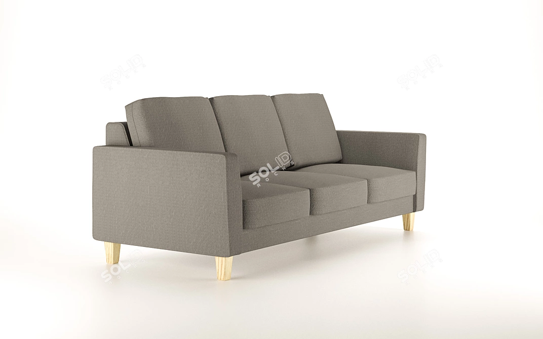 Amika Modern Sofa - 2250*950*900 3D model image 2