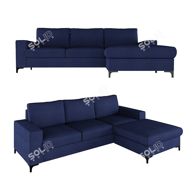 Comfort in Style: Jason Sofa 3D model image 1